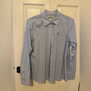 Ariat woman’s button down rodeo shirt